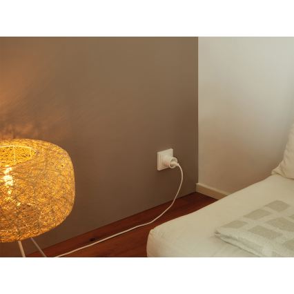 Osram - Умная розетка SMART+ MATTER SCHUKO 2300 Вт/230 В/10 А Wi-Fi белая