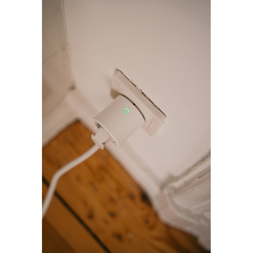 Osram - Умная розетка SMART+ MATTER SCHUKO 2300 Вт/230 В/10 А Wi-Fi белая