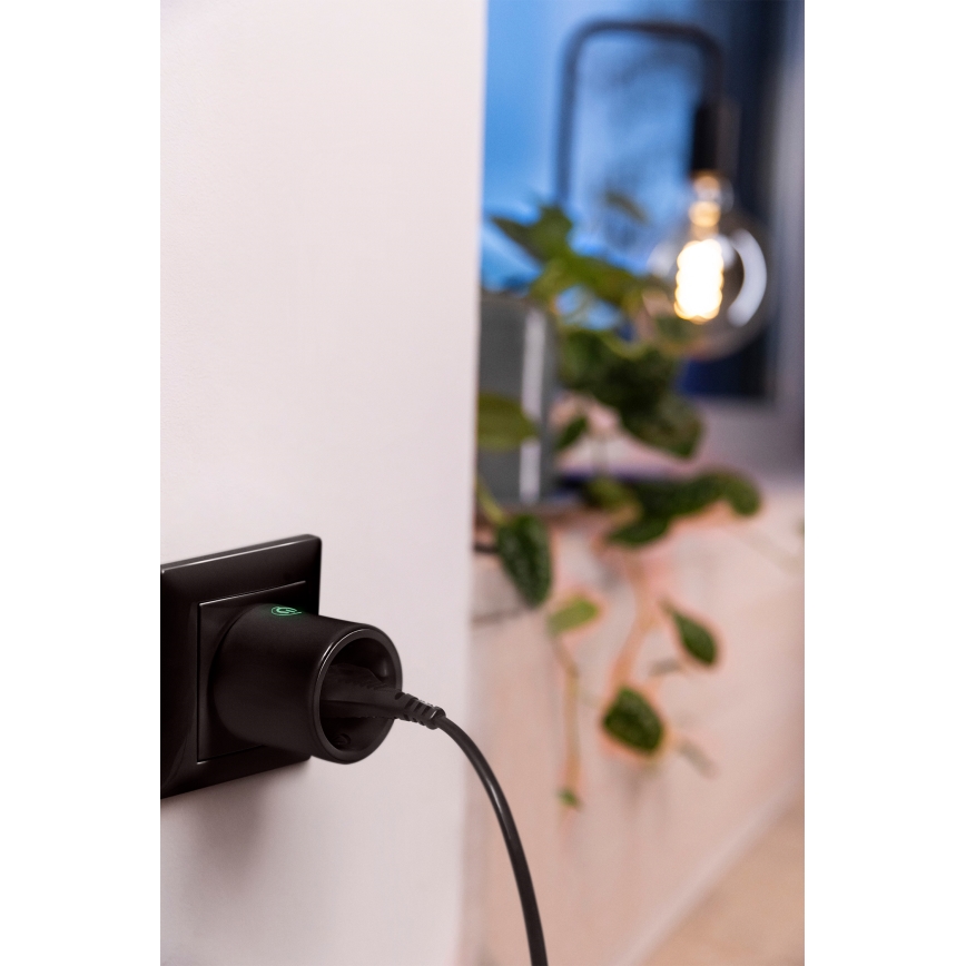 Osram - Умная розетка SMART+ MATTER SCHUKO 2300W/230V/10A Wi-Fi черная