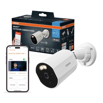 Osram - Умная уличная камера с 2K сенсором SMART+ 230V IP67 Wi-Fi