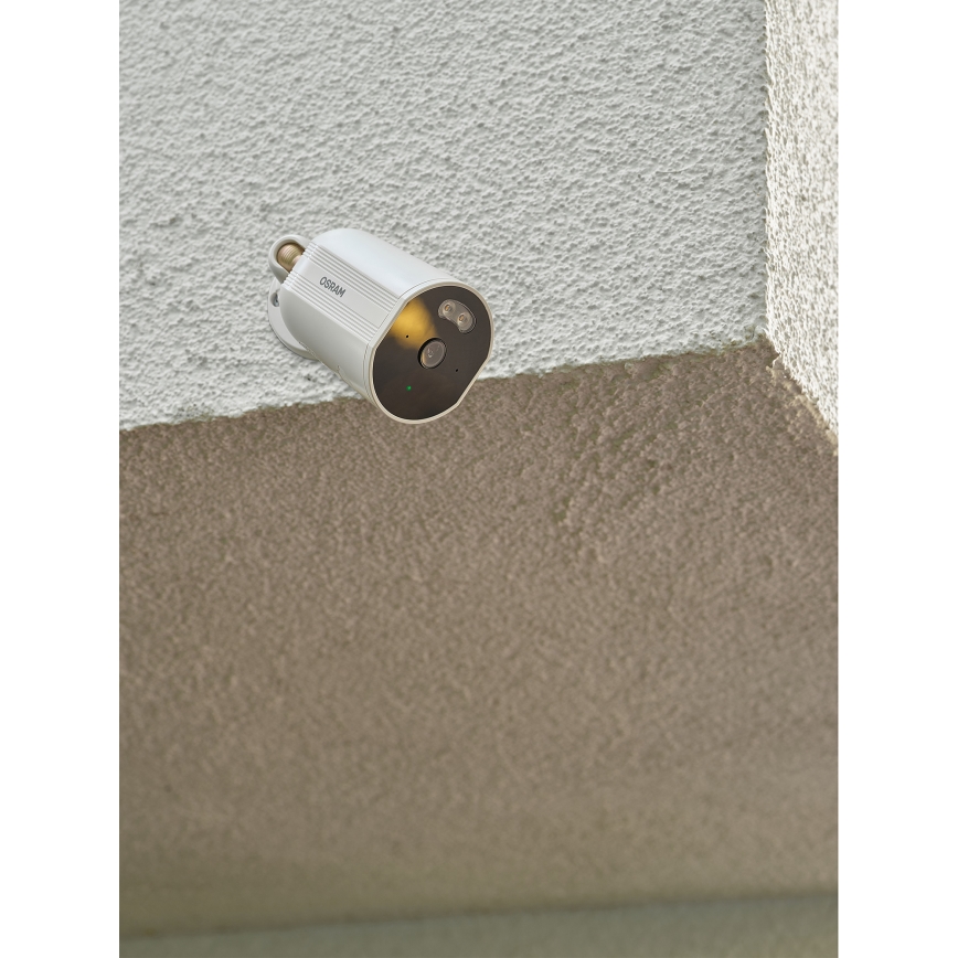 Osram - Умная уличная камера с 2K сенсором SMART+ 230V IP67 Wi-Fi