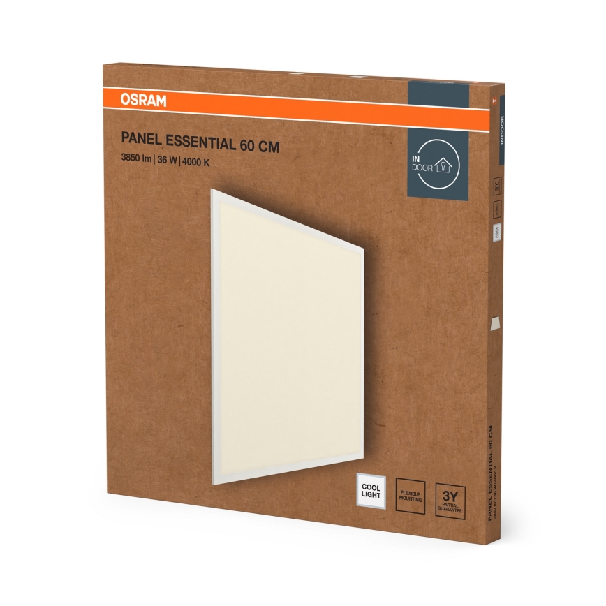 Osram - вбудована світлодіодна панель ESSENTIAL LED/36W/230V 4000K 60x60 см