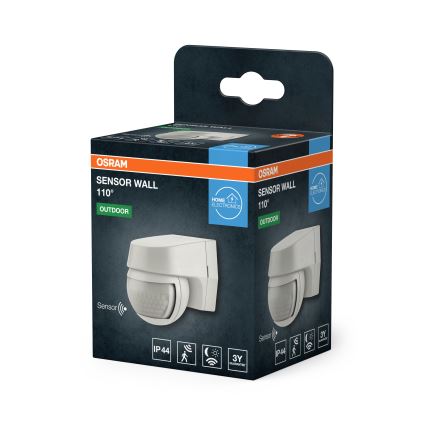 Osram - Зовнішній інфрачервоний датчик руху 230 В IP44 білий