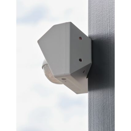 Osram - Зовнішній сонячний датчик руху SMART+ 3,7V білий IP65 Wi-Fi 800 mAh
