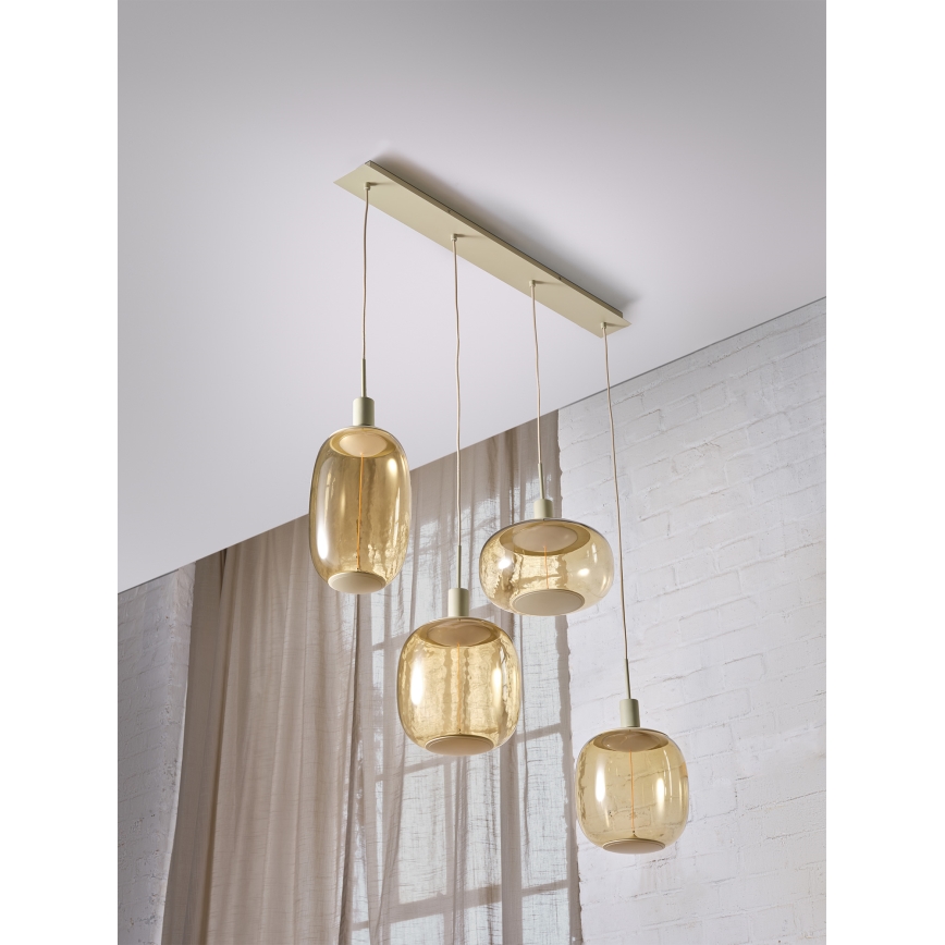 Osram - Кабель живлення NEEDLE PENDANT 4xE27/25W/230V бежевий