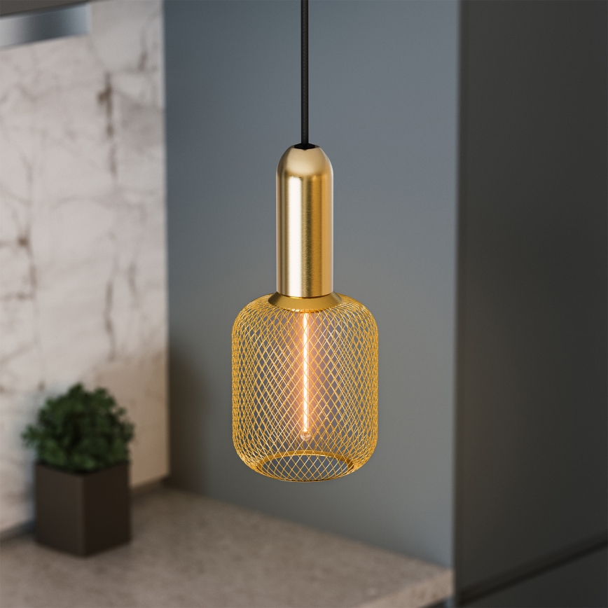 Осрам - кабель живлення ПЕНДУЛУМ РАУНД 1xE27/15W/230V золотий