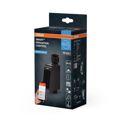 Osram - клапан для полива со солнечной панелью SMART+ IP55 Wi-Fi