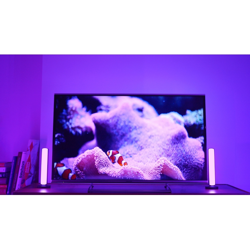 Osram - Комплект из 2 диммируемых настольных светодиодных ламп RGBW MOOD LIGHT LED/4W/230V 2700-6500K Wi-Fi + пульт дистанционного управления