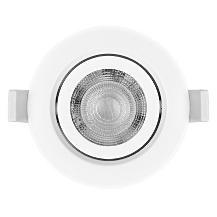 Osram - комплект из 3 диммируемых встраиваемых потолочных светильников SPOT LED/4,9W/230V 2700K, диаметр 8,7 см, белые