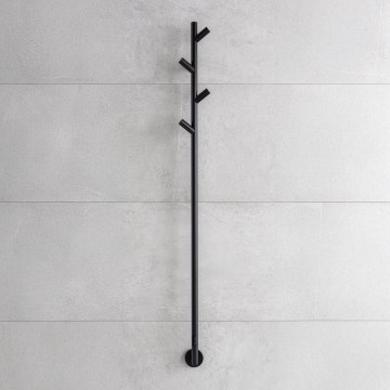 P.M.H. LS1B - Електрична рушникосушарка LISA 24 Вт/230 В 170 см IP44 чорна