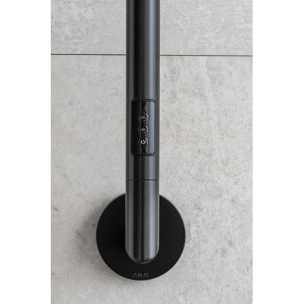 P.M.H. LS1B - Електрична рушникосушарка LISA 24 Вт/230 В 170 см IP44 чорна