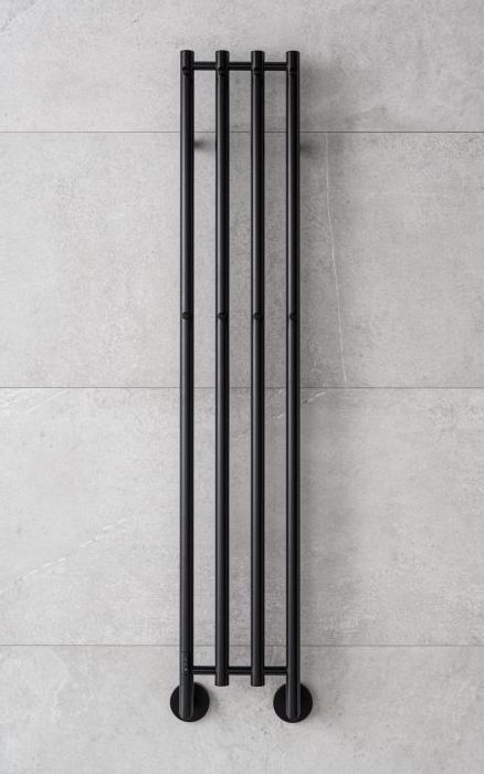 P.M.H. MO1B-RK - Електрична рушникосушарка MONA 93W/230V 153,3 cm IP44 чорна