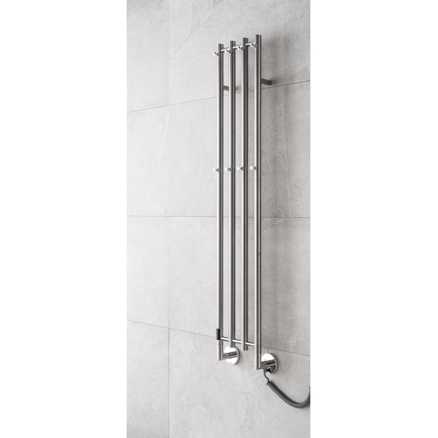 P.M.H. MO1SS-LK - Электрический полотенцесушитель MONA 93W/230V 153,3 cm IP44 полированная нержавеющая сталь
