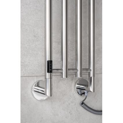 P.M.H. MO1SS-LK - Электрический полотенцесушитель MONA 93W/230V 153,3 cm IP44 полированная нержавеющая сталь