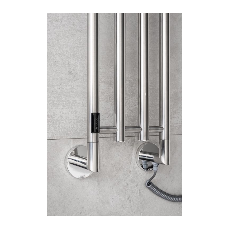 P.M.H. MO1SS-LK - Электрический полотенцесушитель MONA 93W/230V 153,3 cm IP44 полированная нержавеющая сталь