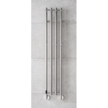 P.M.H. MO1SS-LK - Электрический полотенцесушитель MONA 93W/230V 153,3 cm IP44 полированная нержавеющая сталь