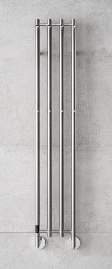 P.M.H. MO1SS-LK - Электрический полотенцесушитель MONA 93W/230V 153,3 cm IP44 полированная нержавеющая сталь