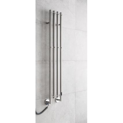 P.M.H. MO1SS-LK - Электрический полотенцесушитель MONA 93W/230V 153,3 cm IP44 полированная нержавеющая сталь
