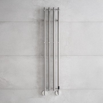 P.M.H. MO1SS-LK - Електрична рушникосушка MONA 93W/230V 153,3 cm IP44 полірована нержавіюча сталь