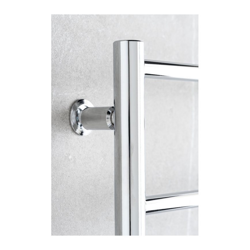 P.M.H. NS4C-M - Рушникосушарка‑«драбина» для ванної кімнати NAAS 222 Вт 121 см блискучий хром