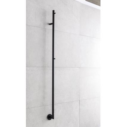 P.M.H. OL1B - Электрический полотенцесушитель OLE 24 Вт/230 В 170 см IP44 чёрный