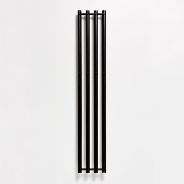 P.M.H. R2B - Драбинна рушникосушарка для ванної ROSENDAL 350 Вт 150 см чорна