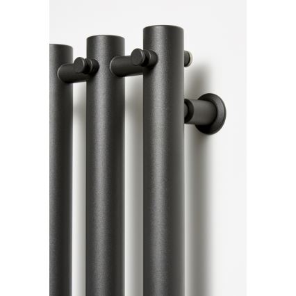 P.M.H. R2B - Драбинна рушникосушарка для ванної ROSENDAL 350 Вт 150 см чорна