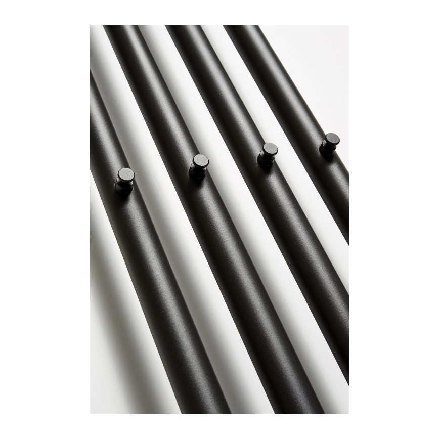 P.M.H. R2B - Полотенцесушитель-лесенка для ванной ROSENDAL, 350 Вт, 150 см, черный