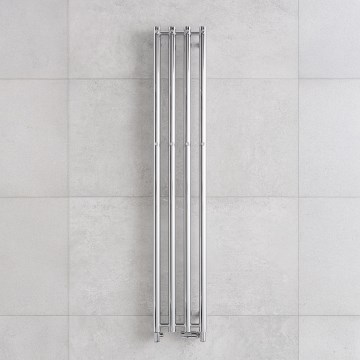 P.M.H. R2C - Рушникосушка-драбина для ванної кімнати ROSENDAL 350 Вт 150 см блискучий хром