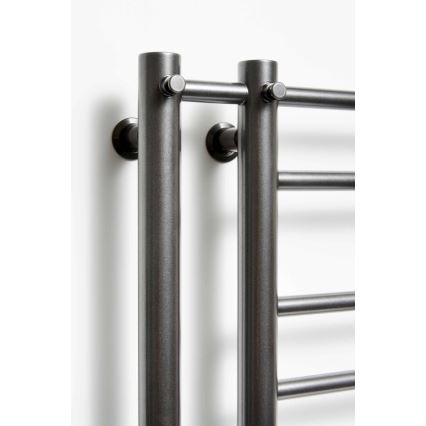 P.M.H. T2B - Рушникосушка для ванної кімнати THEIA 352 Вт 154 см, права/чорна