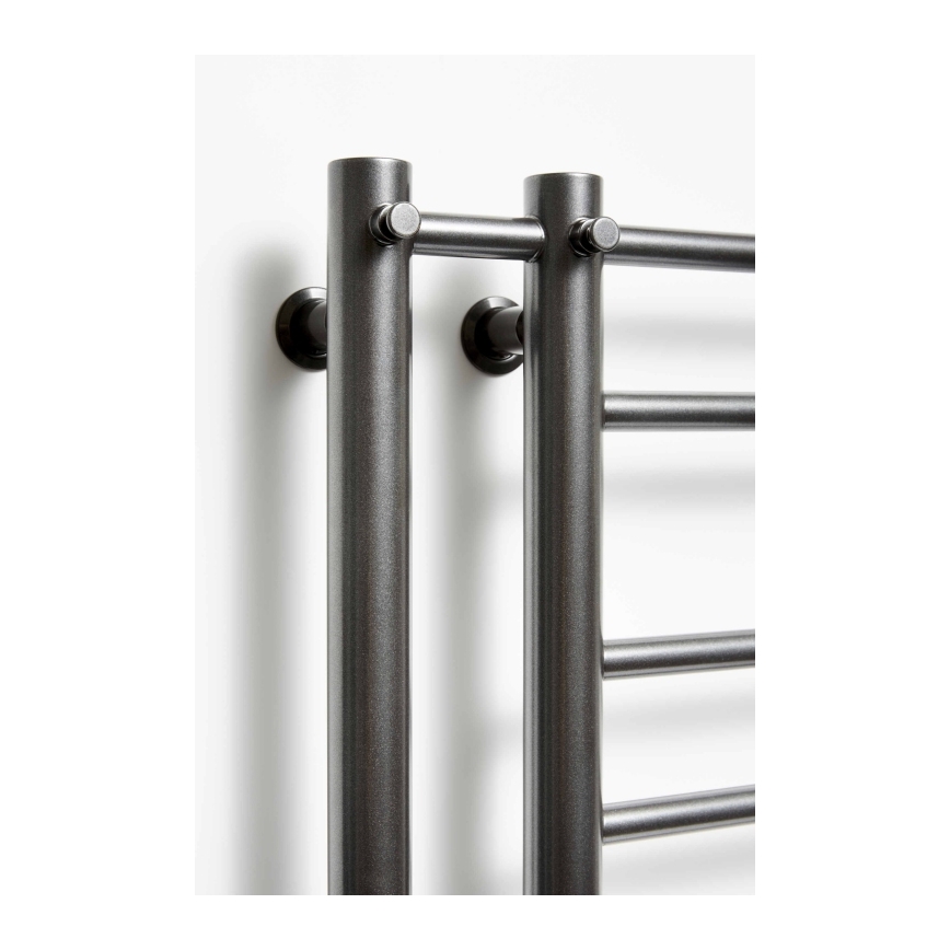 P.M.H. T2B - Рушникосушка для ванної кімнати THEIA 352 Вт 154 см, права/чорна