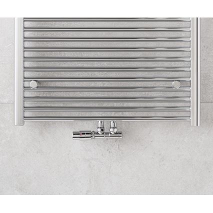 P.M.H. TERM-LC-EK - Вентиль з термостатичною головкою TERM лівий/глянцевий хром