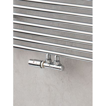 P.M.H. TERM-LC-EK - Вентиль з термостатичною головкою TERM лівий/глянцевий хром