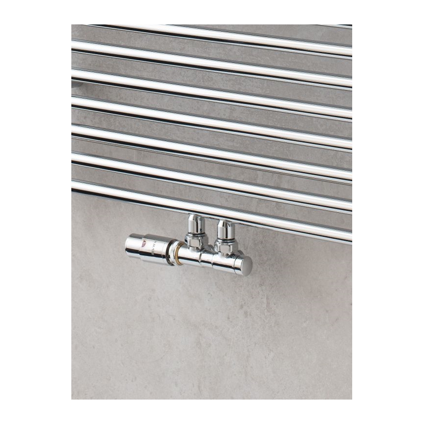 P.M.H. TERM-LC-EK - Вентиль з термостатичною головкою TERM лівий/глянцевий хром