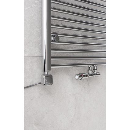 P.M.H. TERM-LC-EK - Вентиль з термостатичною головкою TERM лівий/глянцевий хром