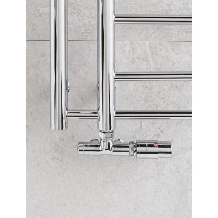 P.M.H. UNIKO-RC-EK - Клапан з термостатною головкою UNIKO правий/блискучий хром