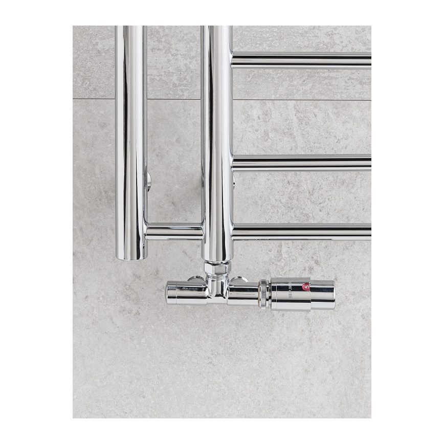 P.M.H. UNIKO-RC-EK - Клапан з термостатною головкою UNIKO правий/блискучий хром