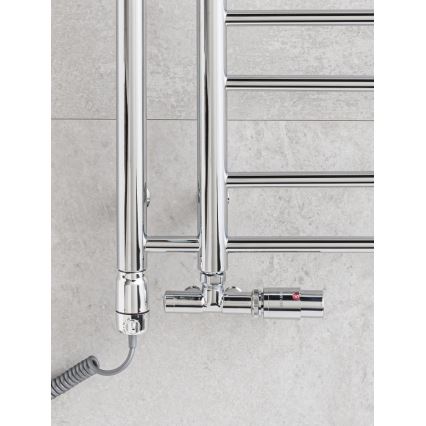 P.M.H. UNIKO-RC-EK - Клапан з термостатною головкою UNIKO правий/блискучий хром