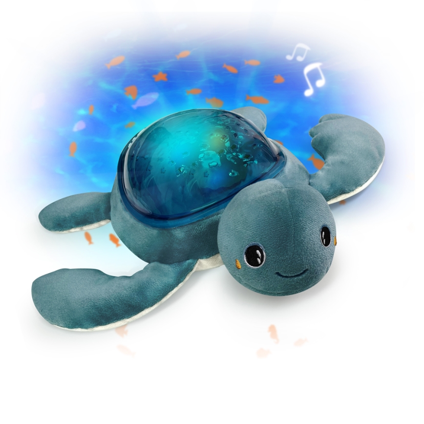 PABOBO - Проєктор з мелодією AQUA DREAM USB черепаха