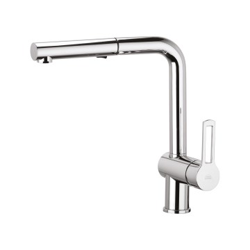 Paffoni - Смеситель для мойки с выдвижной лейкой RINGO 29,2 cm