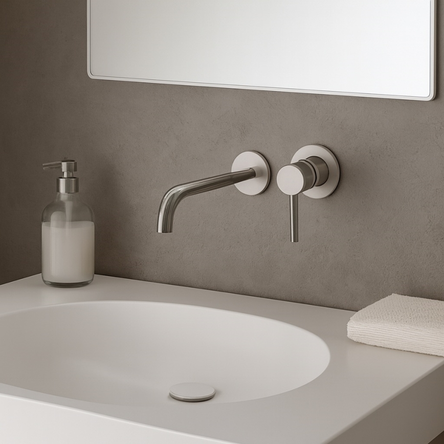 Paffoni - Смеситель для раковины для скрытого монтажа LIGHT, блестящий хром