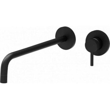 Paffoni - смеситель для раковины LIGHT для скрытой установки, черный