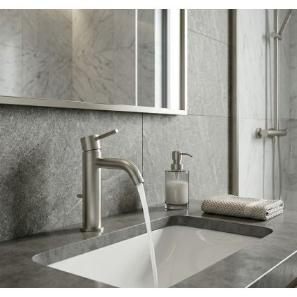 Paffoni - Смеситель для раковины LIGHT из нержавеющей стали