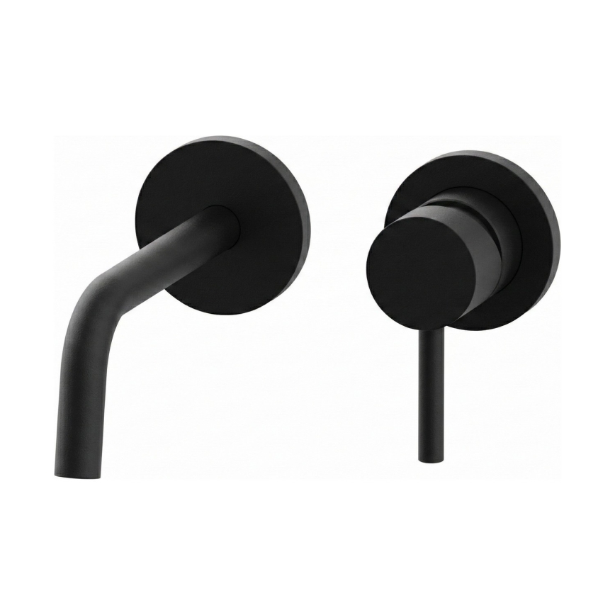 Paffoni - Смеситель для раковины скрытого монтажа LIGHT, черный