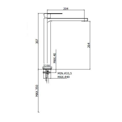Paffoni - Смеситель для раковины TANGO матовый хром