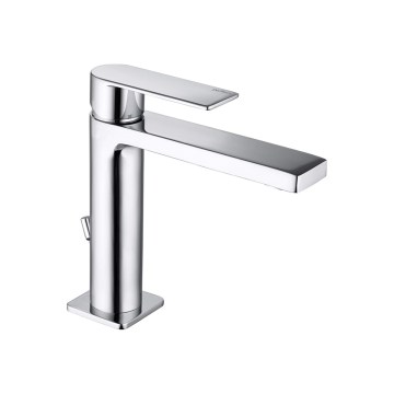 Paffoni - Смеситель для раковины TANGO + слив, матовый хром