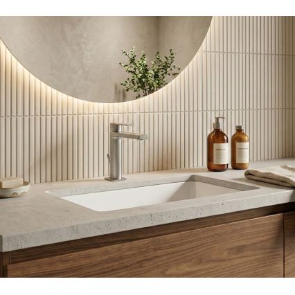 Paffoni - смеситель для раковины + выпускная арматура TANGO нержавеющая сталь