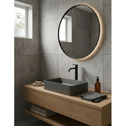 Paffoni - змішувач для умивальника LIGHT чорний