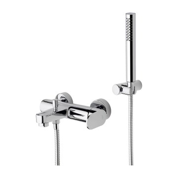 Paffoni - Комплект для ванни зі змішувачем CANDY, блискучий хром