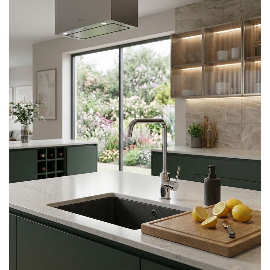 Paffoni - кухонный смеситель LIGHT 32,6 см глянцевый хром